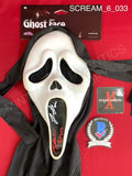 SCREAM_6_033 - Ghost Face Fun World Mask Autographed By Jack Champion & Liana Liberato
