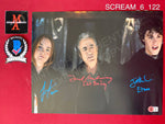 SCREAM_6_122 - 11x14 Photo Autographed By Dermot Mulroney, Liana Liberato, Jack Champion