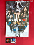 SCREAM_6_212 - 11x17 Photo Autographed By Dermot Mulroney, Jack Champion, Jasmin Savoy Brown & Liana Liberato