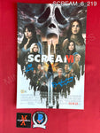 SCREAM_6_219 - 11x17 Photo Autographed By Dermot Mulroney & Jasmin Savoy Brown