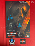 SCREAM_7_104 - 11x17 Scream 7 Photo Autographed By Jasmin Savoy Brown, Ethan Embry, Kraig Dane & Matthew Lillard