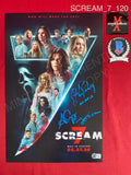 SCREAM_7_120 - 11x17 Scream 7 Photo Autographed By Anna Camp & Ethan Embry