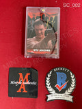 SC_002 - Scream Stu Macher Trading Card Autographed By Matthew Lillard