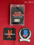 SC_300 - Scream Dewey Riley Trading Card Autographed By David Arquette
