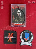 SC_502 - Scream Ghost Face Trading Card Autographed By Roger Jackson