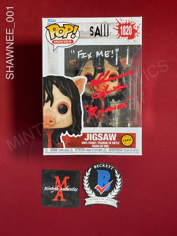SHAWNEE_001 - Saw 1820 Jigsaw Funko Pop! Autographed By Shawnee Smith