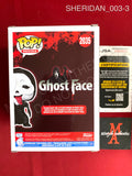 SHERIDAN_003 - Ghost Face 2035 Tongue In Cheek Funko Pop! Autographed By Dave Sheridan