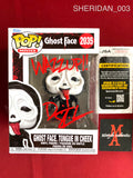 SHERIDAN_003 - Ghost Face 2035 Tongue In Cheek Funko Pop! Autographed By Dave Sheridan