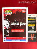 SHERIDAN_004 - Ghost Face 2035 Tongue In Cheek Funko Pop! Autographed By Dave Sheridan