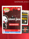 SHERIDAN_013 - Ghost Face 2035 Tongue In Cheek Funko Pop! Autographed By Dave Sheridan