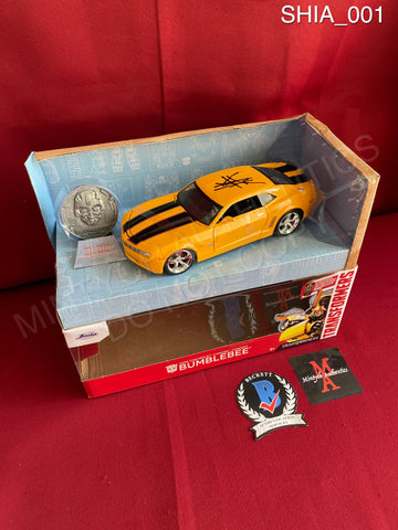 SHIA_001 - Transformers Bumblebee 1:24 Scale Diecast Car Autographed By Shia LaBeouf