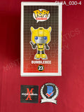 SHIA_030 - Transformers 23 Bumblebee Funko Pop! Autographed By Shia LaBeouf