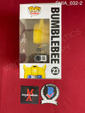 SHIA_032 - Transformers 23 Bumblebee Funko Pop! Autographed By Shia LaBeouf