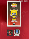 SHIA_032 - Transformers 23 Bumblebee Funko Pop! Autographed By Shia LaBeouf