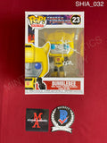 SHIA_032 - Transformers 23 Bumblebee Funko Pop! Autographed By Shia LaBeouf