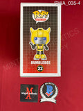 SHIA_035 - Transformers 23 Bumblebee Funko Pop! Autographed By Shia LaBeouf
