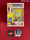 SHIA_044 - Transformers 23 Bumblebee Funko Pop! Autographed By Shia LaBeouf