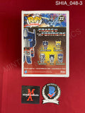 SHIA_048 - Transformers 22 Optimus Prime Funko Pop! Autographed By Shia LaBeouf