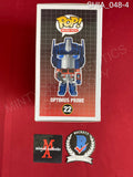 SHIA_048 - Transformers 22 Optimus Prime Funko Pop! Autographed By Shia LaBeouf