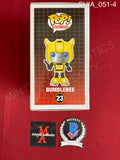 SHIA_051 - Transformers 23 Bumblebee Funko Pop! Autographed By Shia LaBeouf