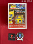 SHIA_055 - Transformers 23 Bumblebee Funko Pop! Autographed By Shia LaBeouf