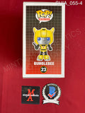 SHIA_055 - Transformers 23 Bumblebee Funko Pop! Autographed By Shia LaBeouf