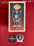 SHIA_059 - Transformers 22 Optimus Prime Funko Pop! (IMPERFECT) Autographed By Shia LaBeouf