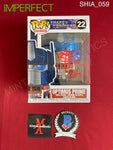SHIA_059 - Transformers 22 Optimus Prime Funko Pop! (IMPERFECT) Autographed By Shia LaBeouf