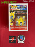 SHIA_060 - Transformers 23 Bumblebee Funko Pop! (IMPERFECT) Autographed By Shia LaBeouf