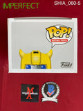 SHIA_060 - Transformers 23 Bumblebee Funko Pop! (IMPERFECT) Autographed By Shia LaBeouf