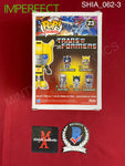 SHIA_062 - Transformers 23 Bumblebee Funko Pop! (IMPERFECT) Autographed By Shia LaBeouf
