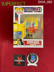 SHIA_062 - Transformers 23 Bumblebee Funko Pop! (IMPERFECT) Autographed By Shia LaBeouf