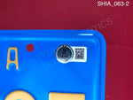 SHIA_063 - Transformers Bumblebee 489 PCE License Plate Autographed By Shia LaBeouf