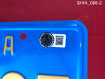 SHIA_086 - Transformers Bumblebee 489 PCE License Plate Autographed By Shia LaBeouf