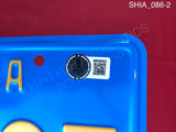 SHIA_086 - Transformers Bumblebee 489 PCE License Plate Autographed By Shia LaBeouf