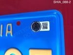 SHIA_088 - Transformers Bumblebee 489 PCE License Plate Autographed By Shia LaBeouf