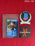 SHIA_100 - Sam Witwicky Top Trumps Special Trading Card Autographed By Shia LaBeouf