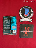 SHIA_108 - Transformers 6/72 Topps Trading Card Autographed By Shia LaBeouf