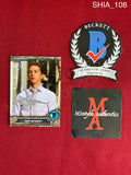 SHIA_108 - Transformers 6/72 Topps Trading Card Autographed By Shia LaBeouf