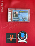 SHIA_123 - 2007 Transformers Slabbed Trading Card Autographed By Shia LaBeouf