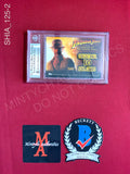 SHIA_125 - 2008 Topps Indiana Jones & The Kingdom Of The Crystal Skull Slabbed Trading Card Autographed By Shia LaBeouf