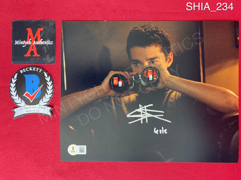 SHIA_234 - 8x10 Photo Autographed By Shia LaBeouf
