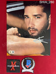 SHIA_280 - 8x10 Photo Autographed By Shia LaBeouf