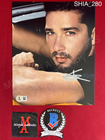 SHIA_280 - 8x10 Photo Autographed By Shia LaBeouf