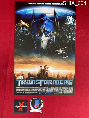 SHIA_604 - 11x17 Photo Autographed By Shia LaBeouf