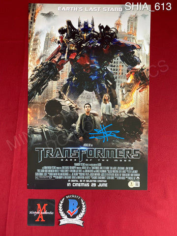 SHIA_613 - 11x17 Photo Autographed By Shia LaBeouf