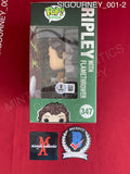 SIGOURNEY_001 - Alien 347 Ripley With Flamethrower NFT Release Funko Pop! Autographed By Sigourney Weaver
