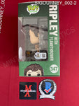 SIGOURNEY_002 - Alien 347 Ripley With Flamethrower NFT Release Funko Pop! Autographed By Sigourney Weaver