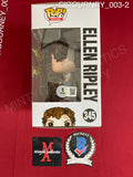 SIGOURNEY_003 - Alien 345 Ellen Ripley Funko Pop! Autographed By Sigourney Weaver