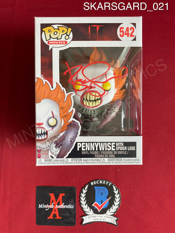 SKARSGARD_021 - It 542 Pennywise With Spider Legs Funko Pop! Autographed By Bill Skarsgard